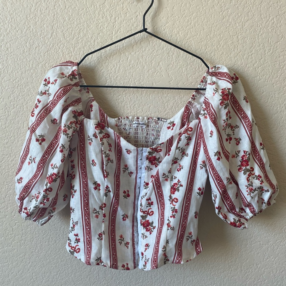 Reformation “Romi” top